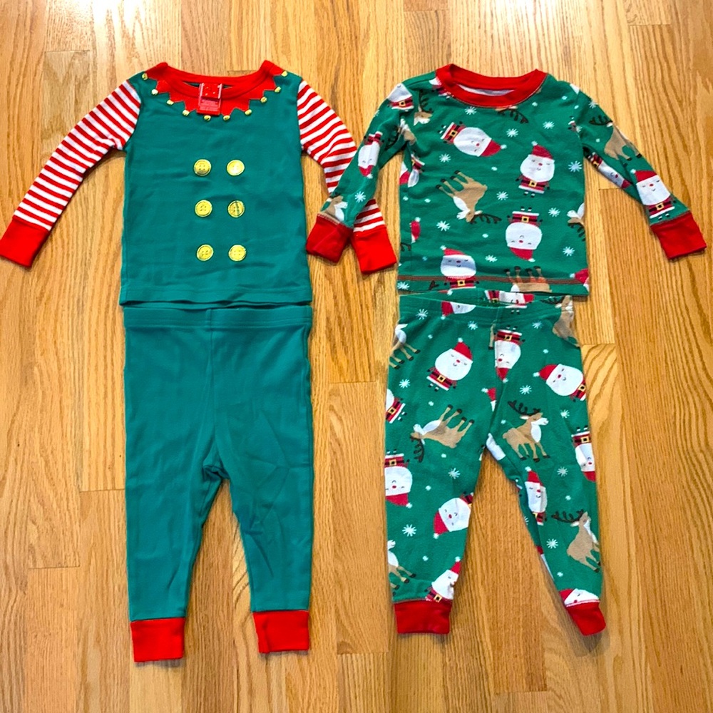 18 month Christmas pajamas